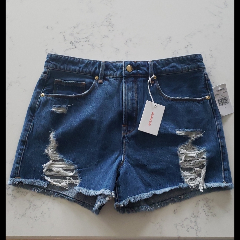 Good American Vintage Cut Off Short US Size 6